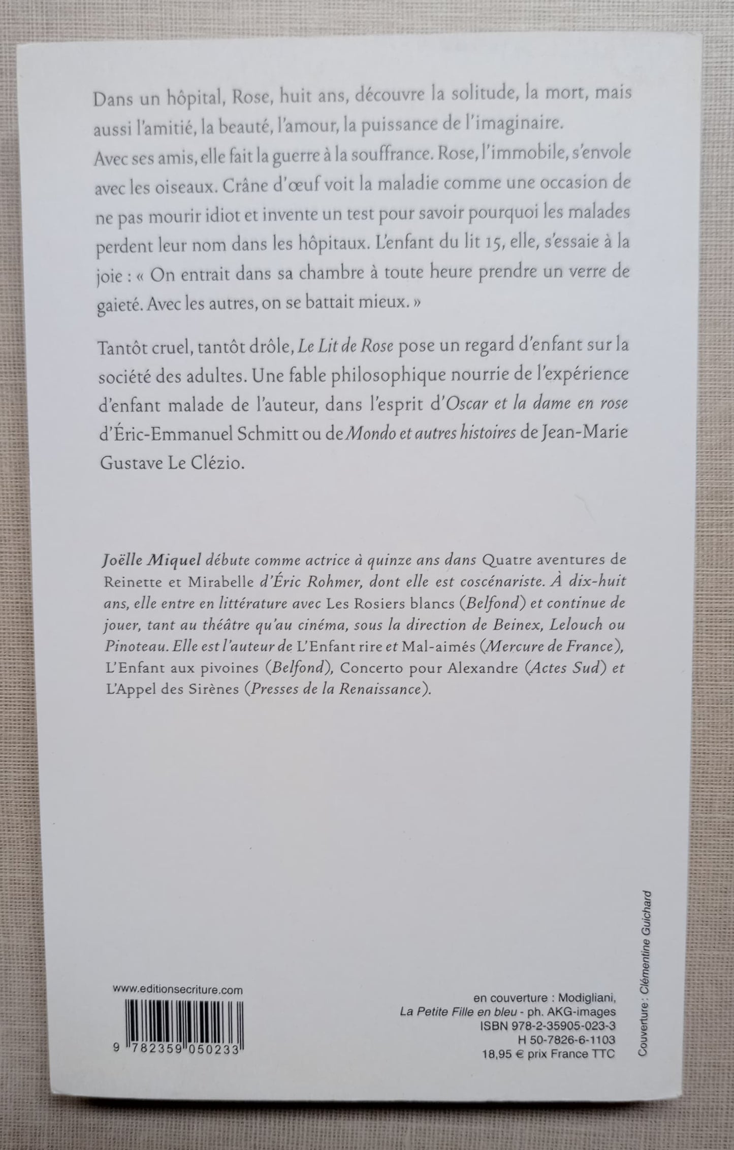 Le lit de Rose