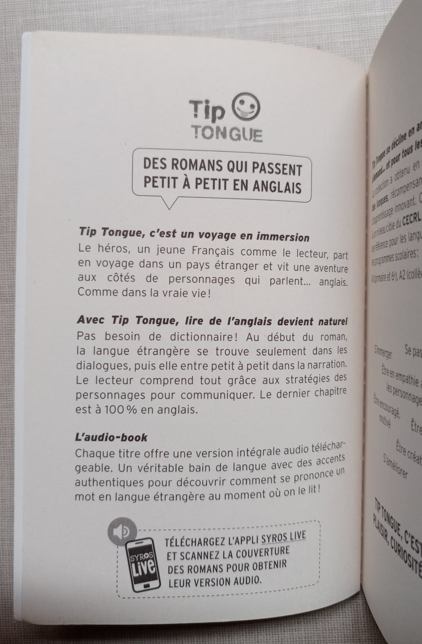 Tom et le secret du Haunted Castle - collection Tip Tongue - A1 découverte - dès 10 ans