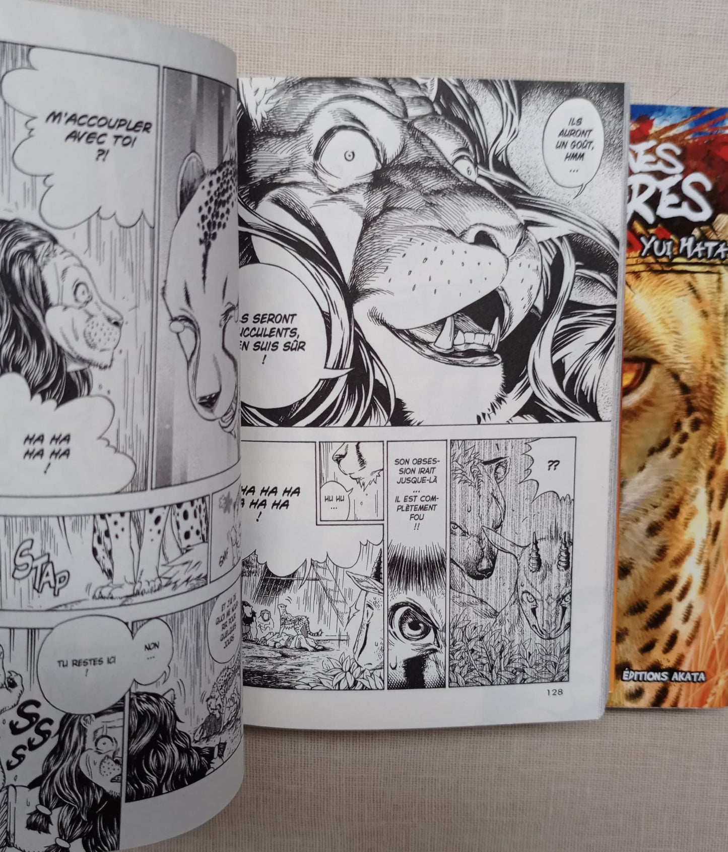 Le royaume des carnivores de Yui Hata .
Trilogie complète.