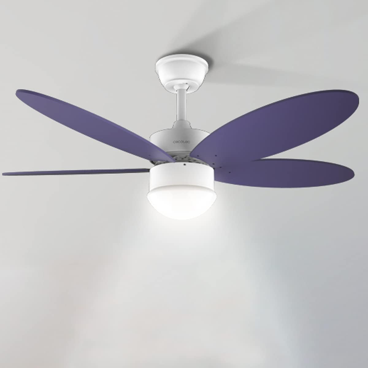 Ventilateur de plafond violet Cecotec EnergySilence Aero 4260 avec...