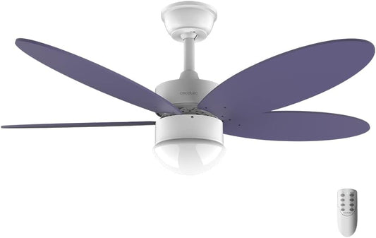 Ventilateur de plafond violet Cecotec EnergySilence Aero 4260 avec...