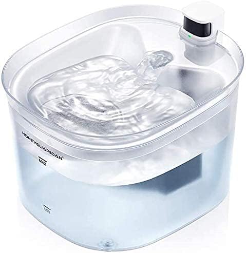 HoneyGuaridan W25Pro Fontaine pour animaux de compagnie à piles avec...