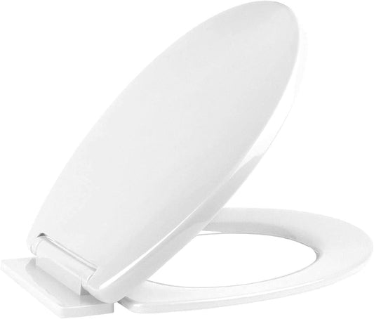 RAM ONLINE Abattant de toilette blanc à fermeture douce