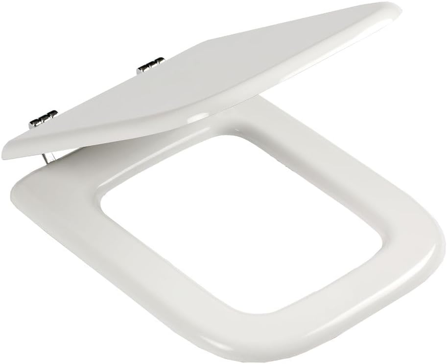 Abattant WC avec charnières chromatiques, distance 160 mm, blanc,...