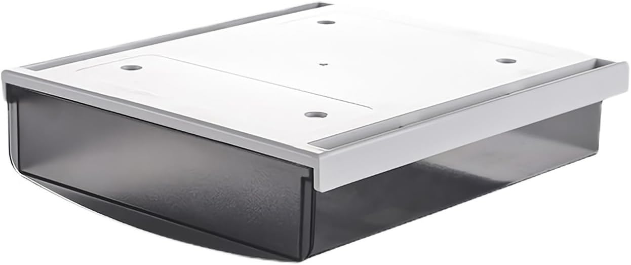 TUKA 2X 1,7L Tiroir Sous Bureau 21x18x5,4cm, Tiroir de Rangement...