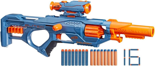 Nerf Elite 2.0, lanceur Eaglepoint RD-8, tambour 8 fléchettes, canon,...