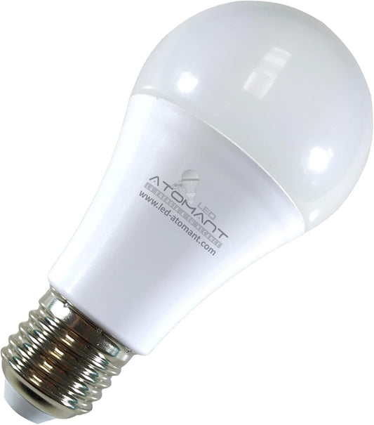 Ampoule LED E27 9W avec capteur crépusculaire. Capteur de lumière...