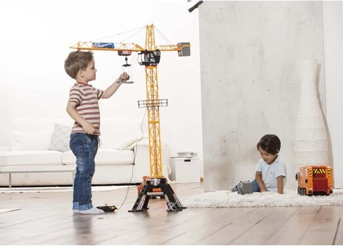 Dickie Toys Mega Câble Grue, assortis, 120 cm