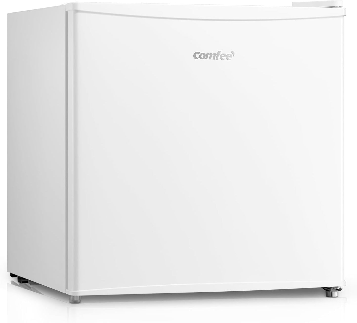 Comfee' RCD50WH2(E) Mini réfrigérateur bar, petit silencieux, mono porte, pour applications en hôtel, maison, bureau, 43 L, blanc, 47,2 x 45 x 49,2 cm