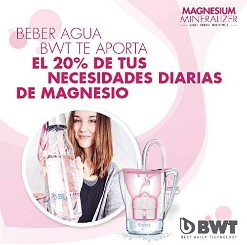 BWT - Carafe filtrante manuelle 2,7L + 12 Filtres au magnésium -...