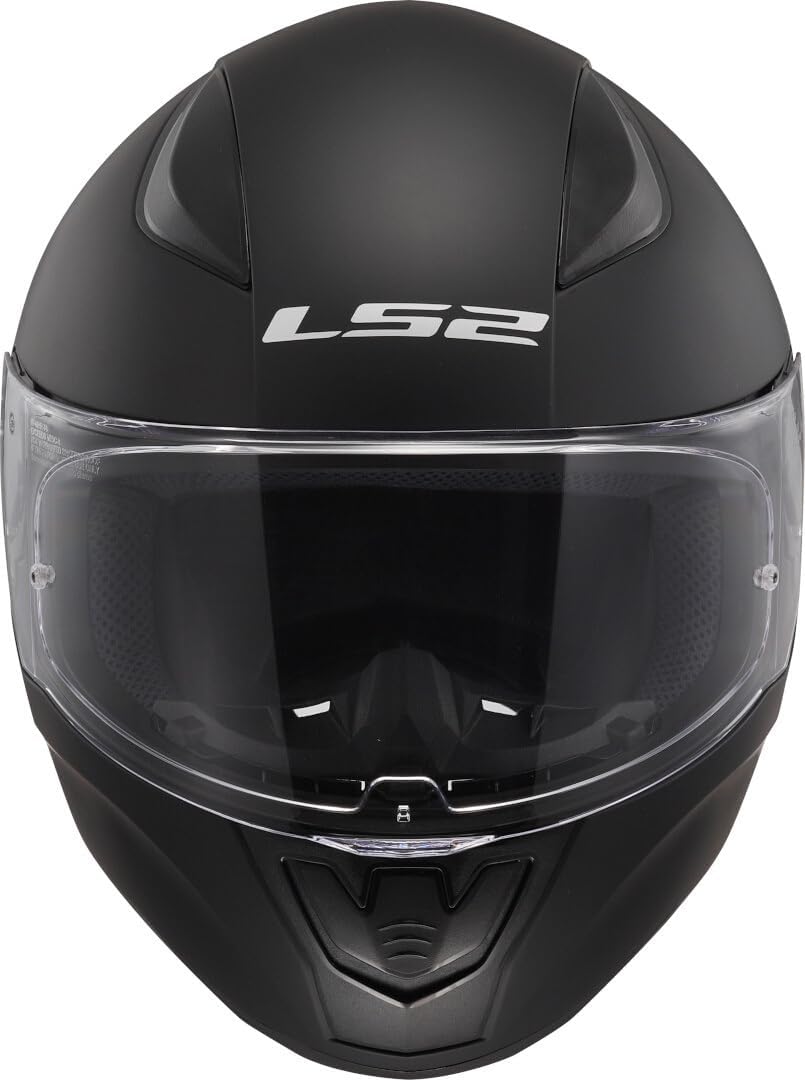 LS2, Casque de moto intégral Rapid, Noir mat, L