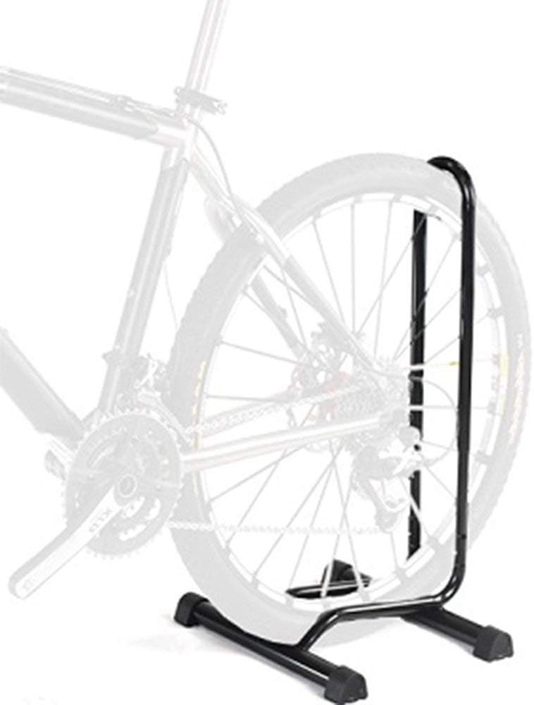 Support de vélo noir au sol, sport, cyclisme individuel, étagère de...