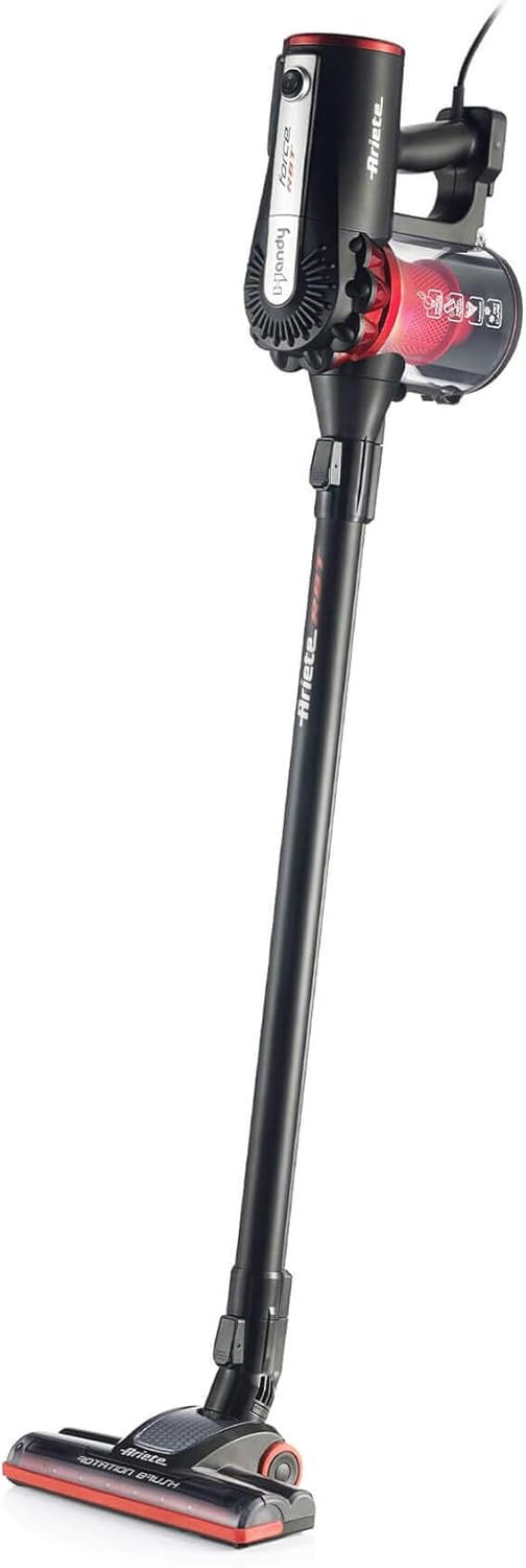 Ariete Handy Force 2759 Aspirateur 2 en 1, plastique, noir/rouge...