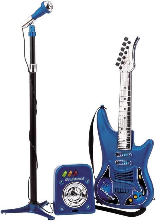REIG- Ensemble avec Guitare, Microphone et Haut-Parleur, Multicolore,...