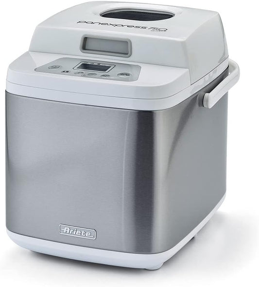 Ariete 132 Silver 500W - Machine à pain (Verre, Plastique, Acier...