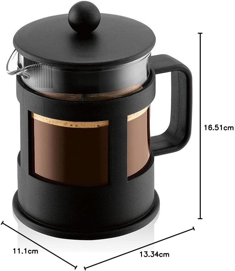 Bodum Kenya Presse française 4 tasses 0,5 L Piston à café, 0,5...