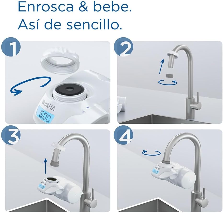 Système de filtration d'eau BRITA ON TAP Pro V-MF, incl. 1 cartouche...