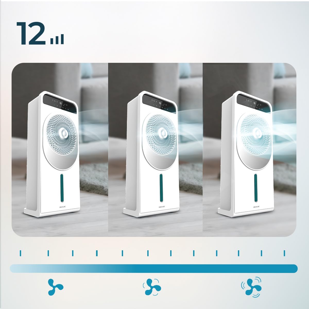 Climatiseur évaporatif Cecotec EnergySilence 5000 Cool Wave, 28 W,...