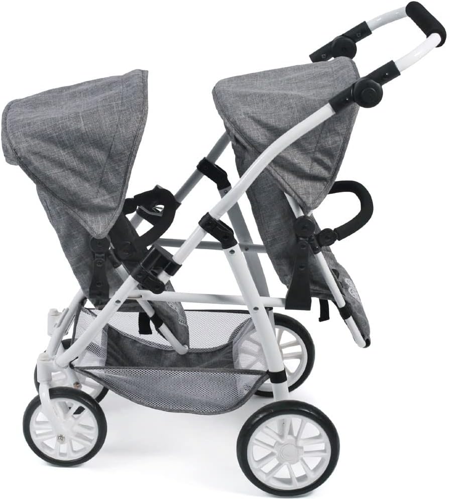 Tandembuggy Vario - Poussette double pour deux poupées, pour enfants...
