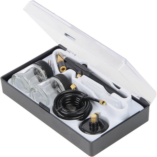 Silverline Tools 380158, aérographe artisanal avec 6 pièces, 22 ml