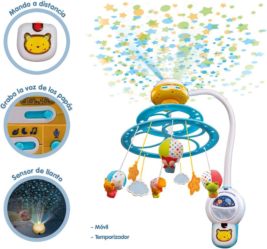 VTech - Baby Night Stars, Support de Plafond pour Projecteur Mobile,...
