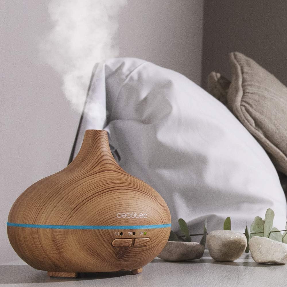 Cecotec Humidificateur à ultrasons et diffuseur d'arômes avec...