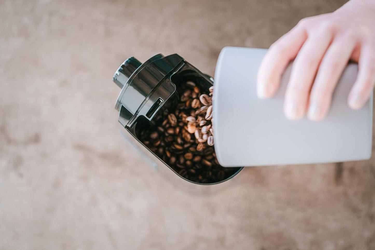 Melitta Molino 1019-02 - Moulin à café électrique avec 17 niveaux de...