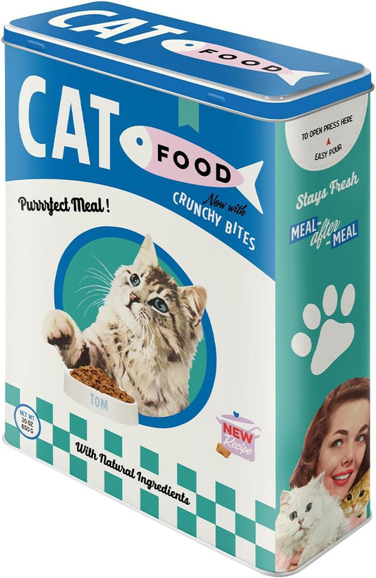 Nostalgic-Art Boîte de conservation de nourriture pour chat Retro XL...