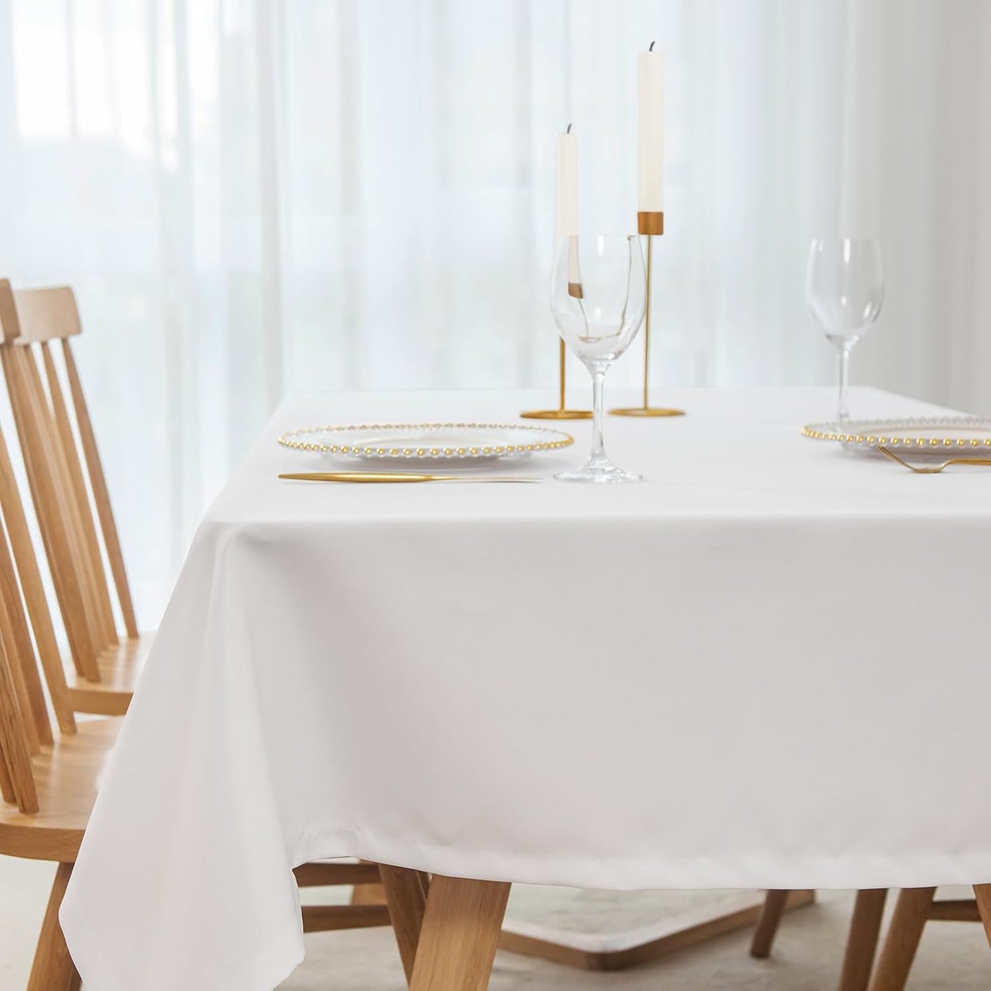 WOLTU Nappe en Lin Protection Contre Les Taches Facile d'entretien...