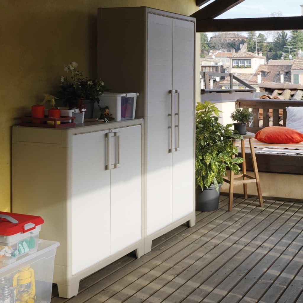 Keter Gulliver Armoire haute | Rangement intérieur et extérieur |...