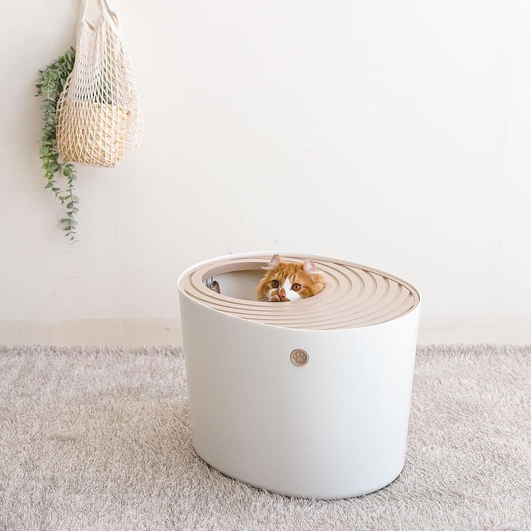 Iris Ohyama, grand panier en plastique avec un fournisseur, y compris...