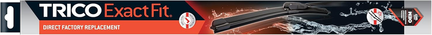 Essuie-glaces Trico Exact Fit | Longueur : 600/400 mm | 1 paire de...