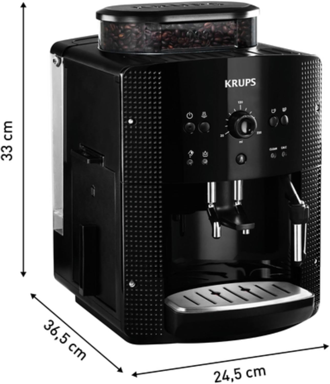 Krups Roma EA810870 - Cafetière super-automatique, moulin à café...
