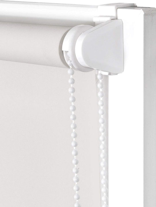 Blindecor Aure | Store enrouleur Easyfix translucide lisse - Blanc...
