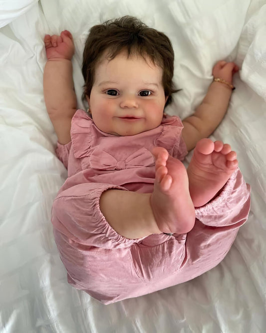 MineeQu 24 pouces réaliste doux sourire énorme taille doux au toucher...