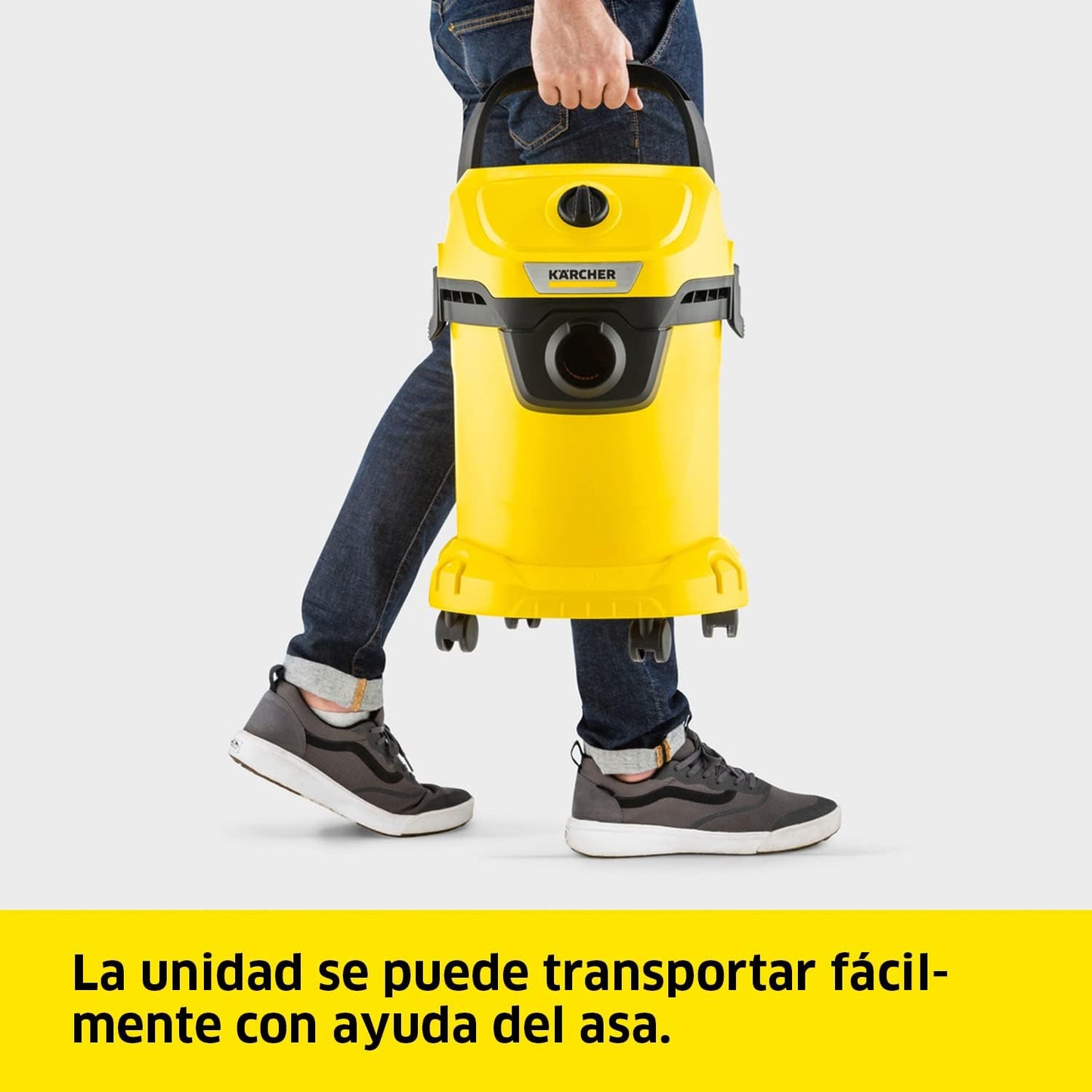 Aspirateur eau et poussière Kärcher WD 3 V-17/4/20, filtre à...