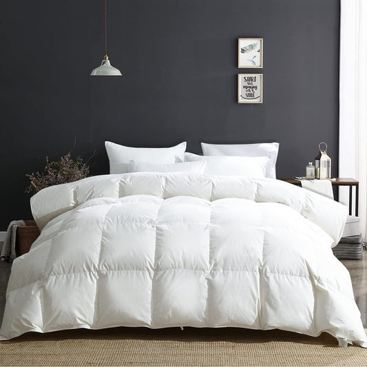 APSMILE Couette d'hiver 135 x 200 cm, housse en duvet épais, coques...