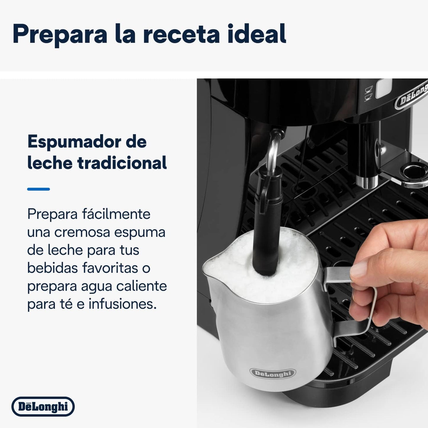 De'Longhi Magnifica S ECAM11.112.B, cafetière super automatique avec...