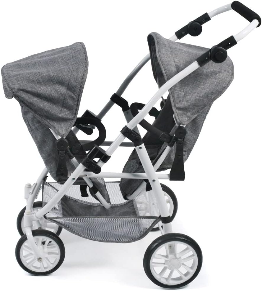 Tandembuggy Vario - Poussette double pour deux poupées, pour enfants...