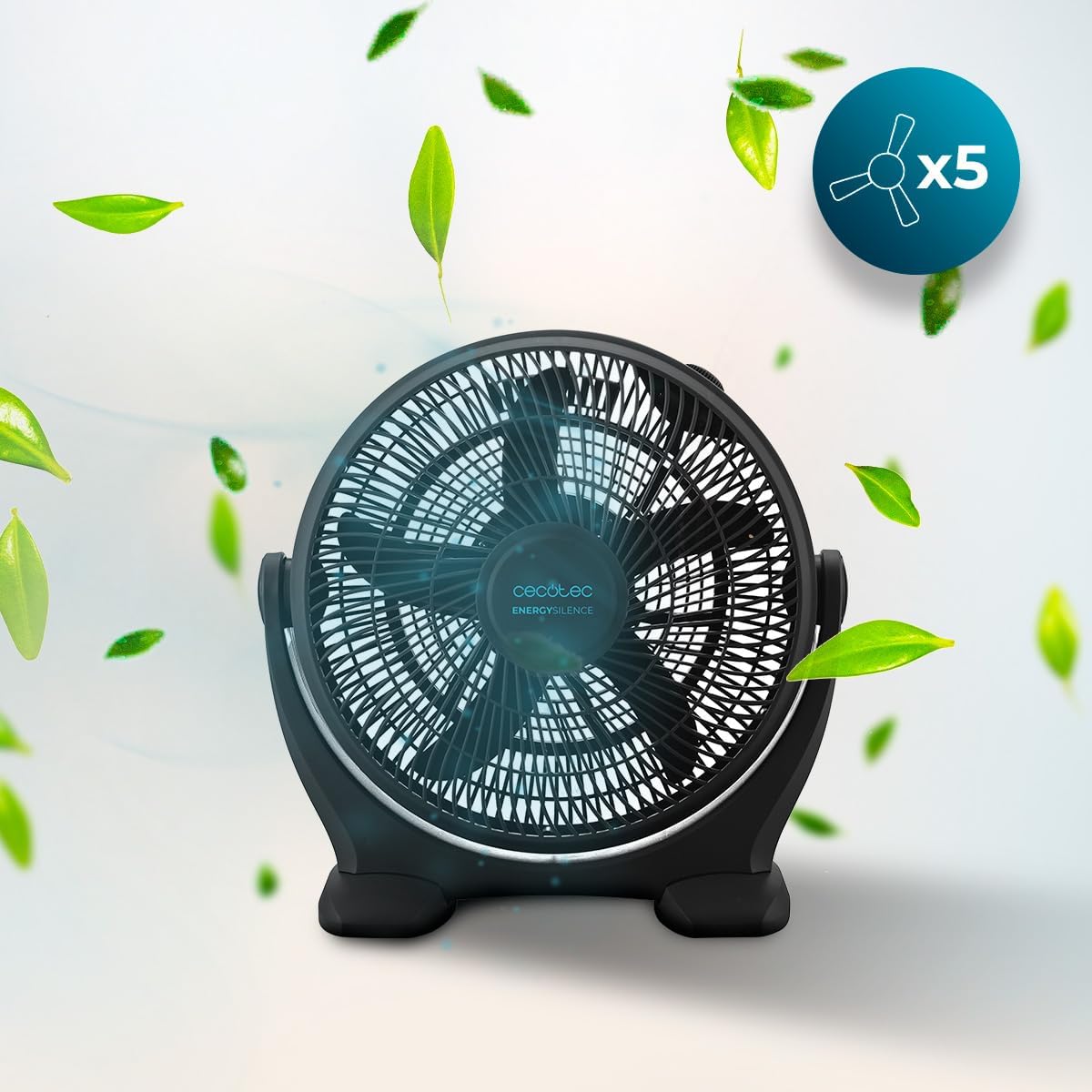 Ventilateur de sol industriel Cecotec EnergySilence 1400 FloorFlow....