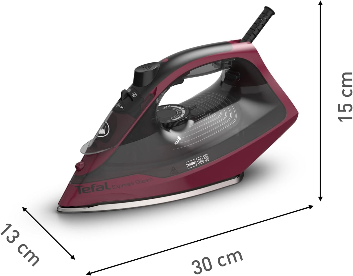 Tefal FV2846 Express Steam – Fer à vapeur | 2400W | Régulation de la...