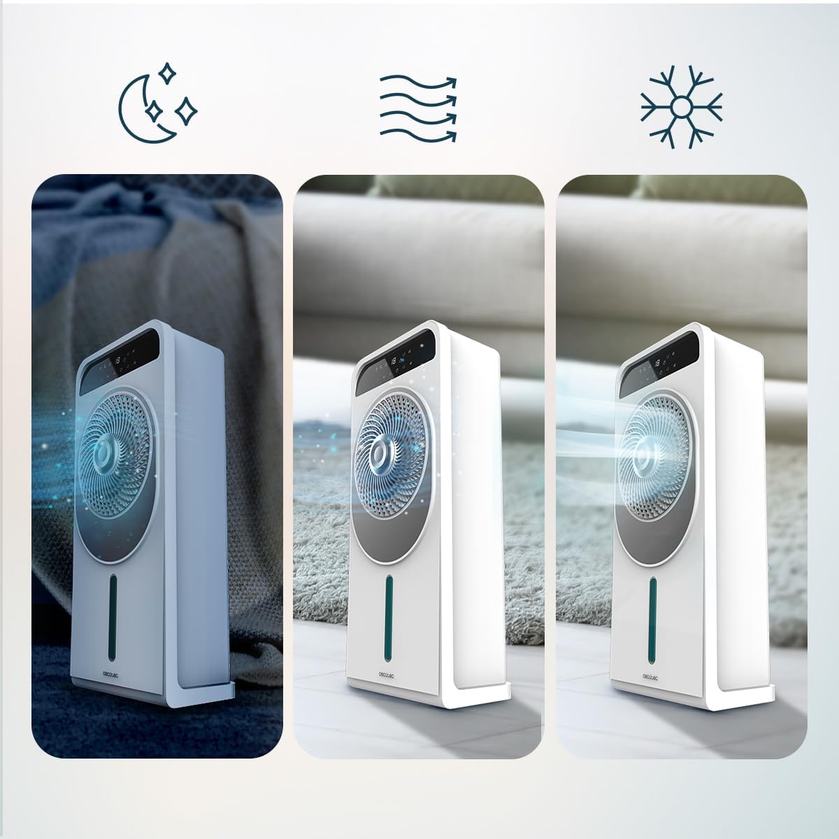 Climatiseur évaporatif Cecotec EnergySilence 5000 Cool Wave, 28 W,...