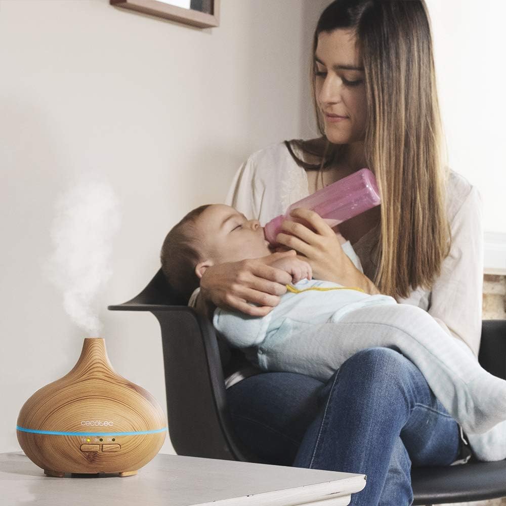 Cecotec Humidificateur à ultrasons et diffuseur d'arômes avec...