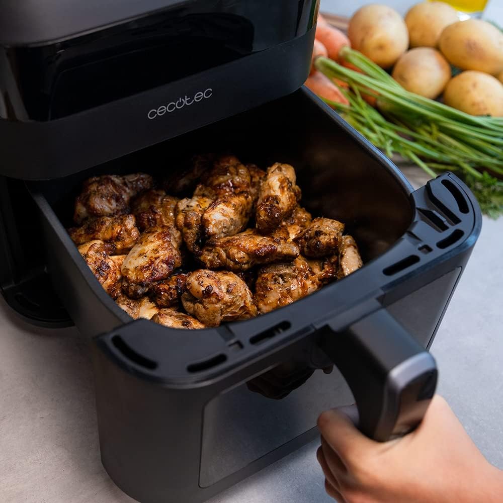 Friteuse sans huile Cecotec 6 L d'air Cecofry Experience Window 6000....