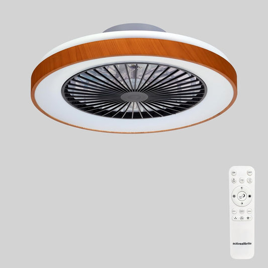 Ventilateur de plafond actifallbrite, moteur CC 20 W, vitesse du vent...