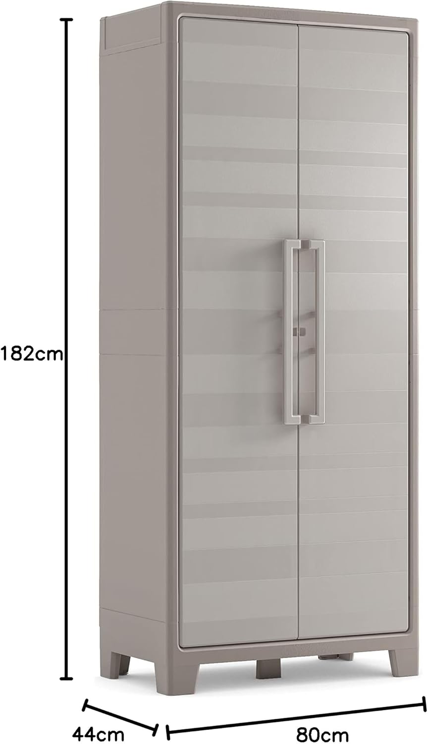 Keter Gulliver Armoire haute | Rangement intérieur et extérieur |...