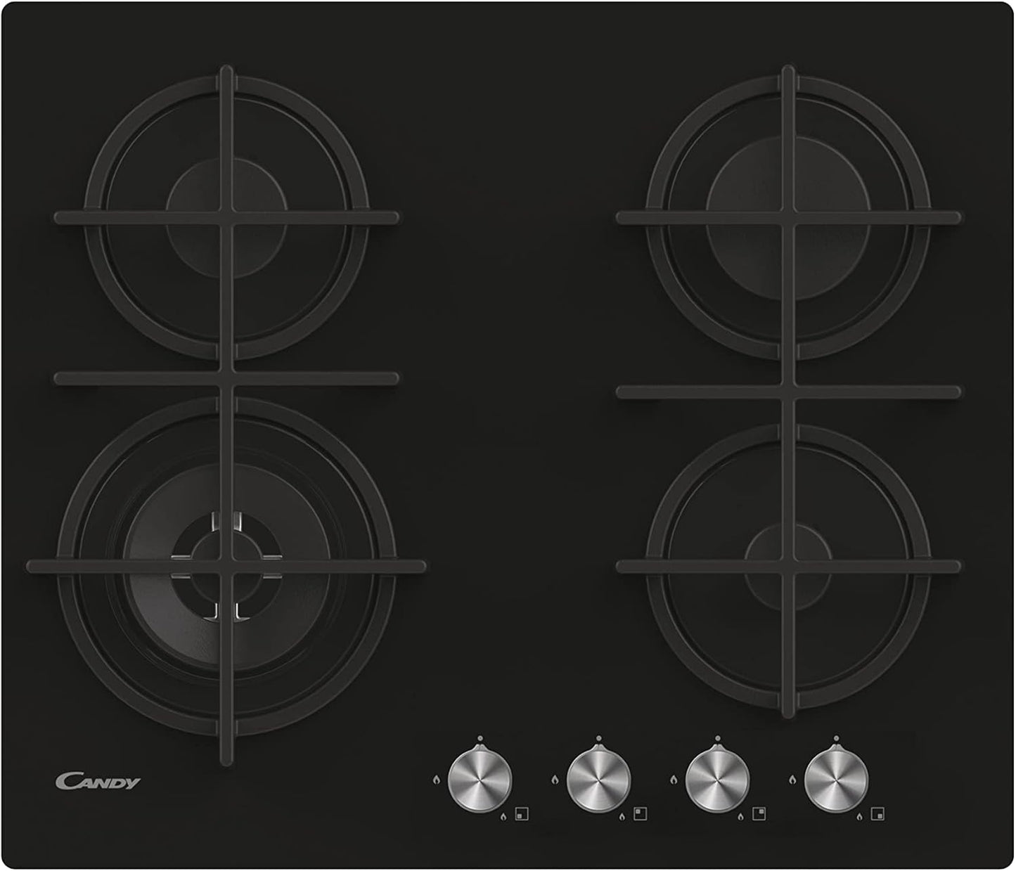 Table de cuisson à gaz Candy CDK6GF4WEKB [Classe d'efficacité énergétique A+]