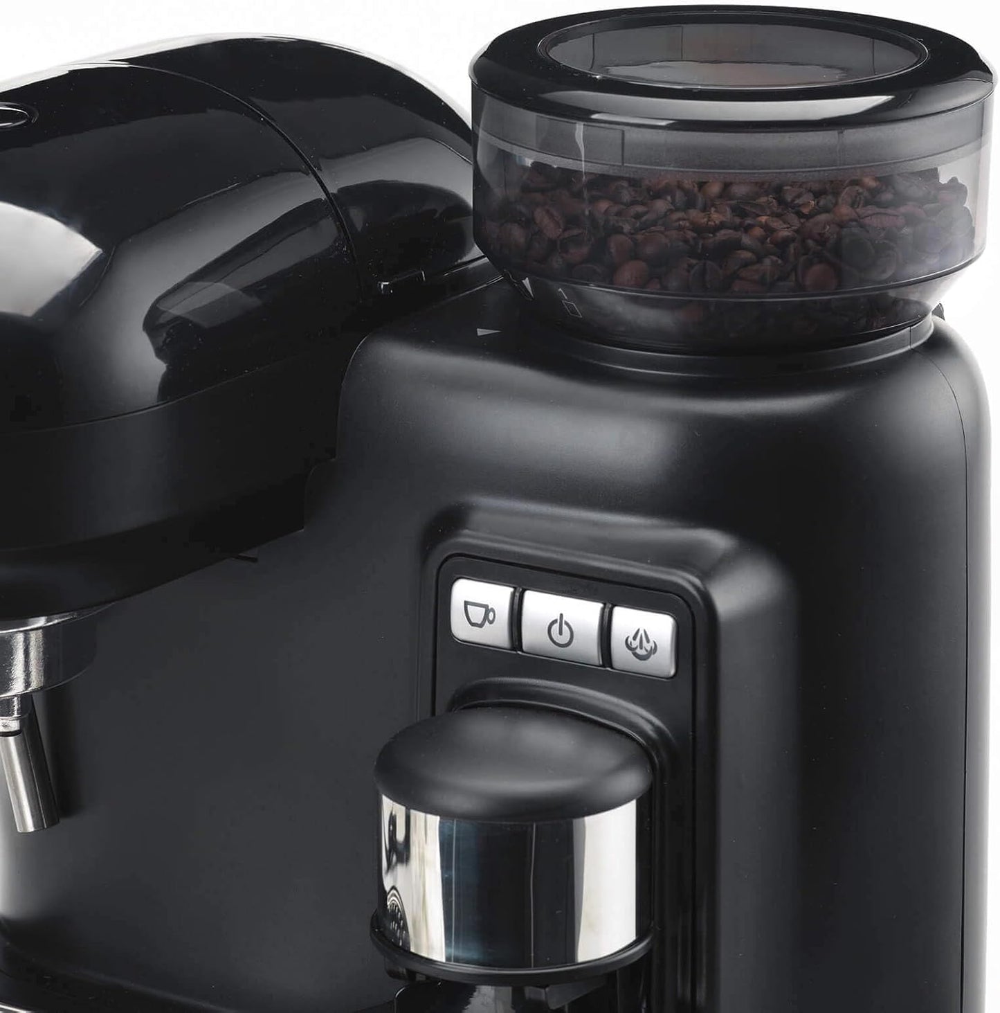 ARIETE 1318/02 CAFETIÈRE EXPRESSO MODERNE AVEC MOULIN À CAFÉ INTÉGRÉ...