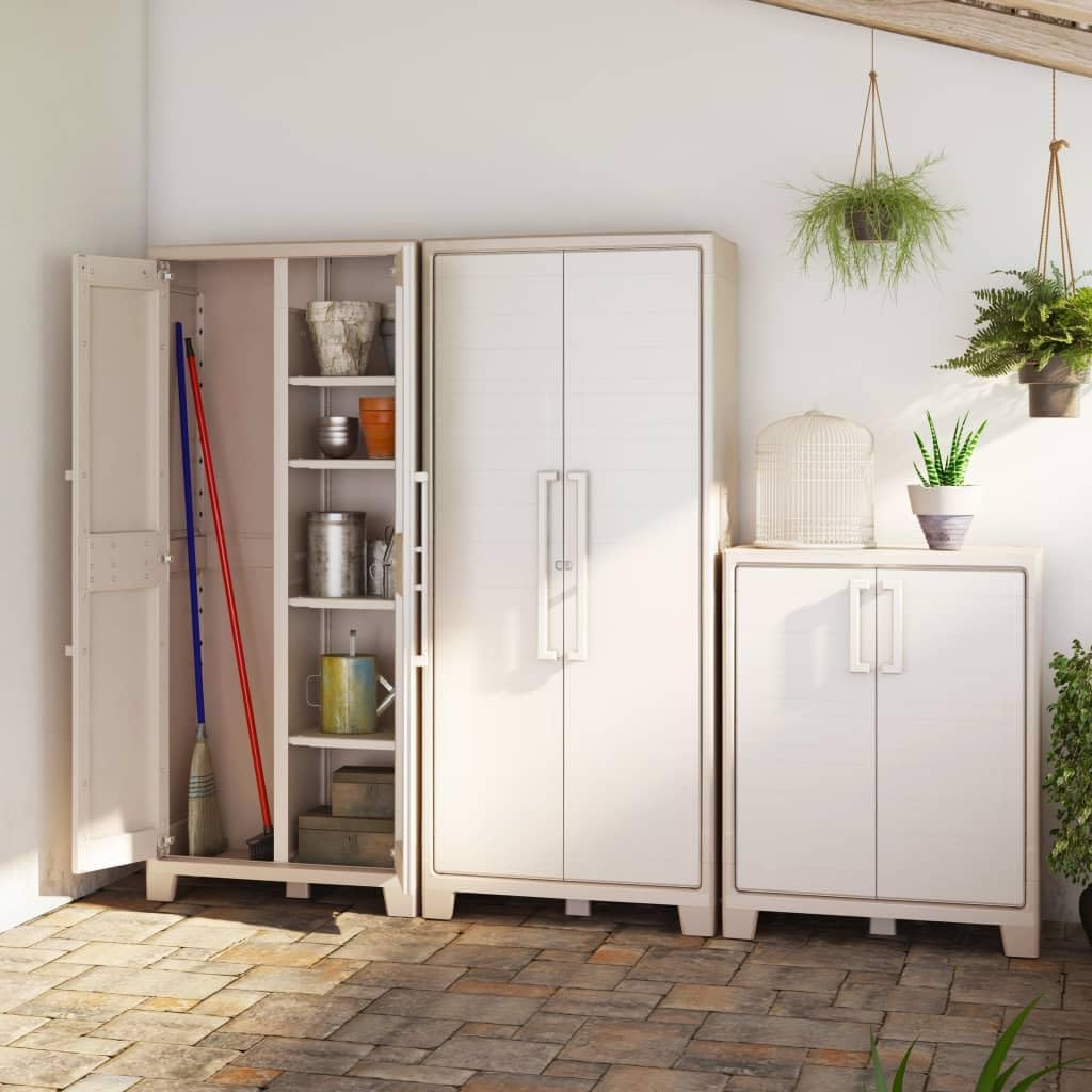 Keter Gulliver Armoire haute | Rangement intérieur et extérieur |...