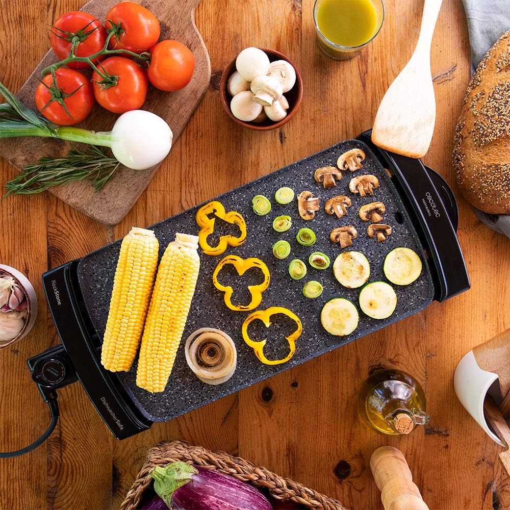 Plaque chauffante électrique Cecotec Tasty & Grill 3000 RockWater. 2...